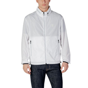 Armani Exchange White Polyester Shell Jacket
