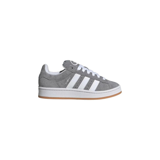 Adidas Originals Gray Leather Low Top Sneakers