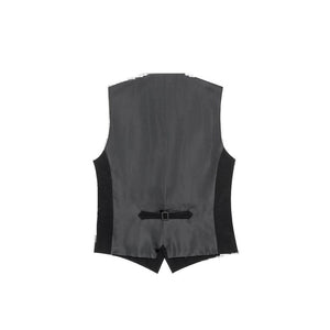 Antony Morato Black Polyester Waistcoat