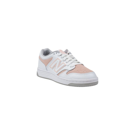 New Balance Pink Leather Sneakers