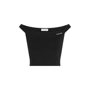 Calvin Klein Jeans Black Viscose Top