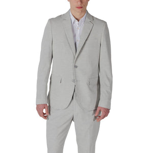 Antony Morato Gray Polyester Blazer