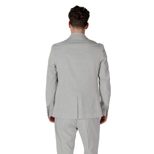Antony Morato Gray Polyester Blazer