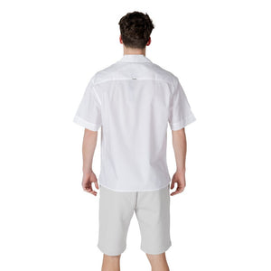 Antony Morato White Lyocell Shortsleeve Shirt