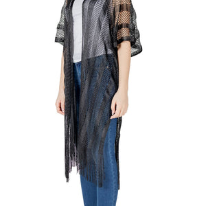 Liu Jo Black Polyester Scarf