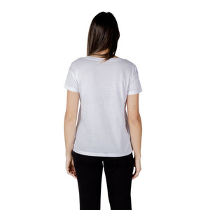 Armani Exchange White Cotton T-Shirt