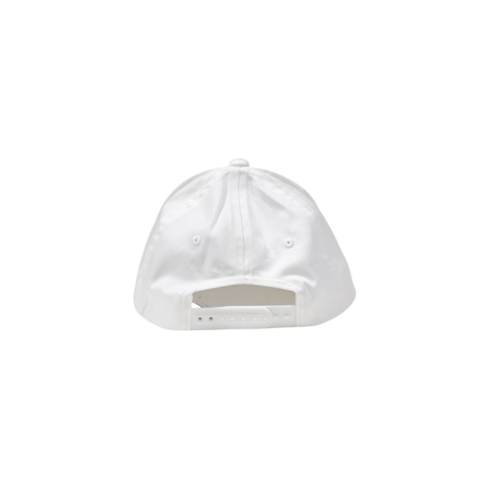Armani Exchange White Cotton Cap (Baseball Hat)