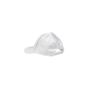 Armani Exchange White Cotton Cap (Baseball Hat)