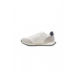 Armani Exchange Beige Polyester Athletic Sneakers
