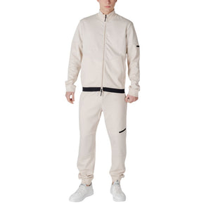 EA7 Emporio Armani Beige Cotton Sweatsuit