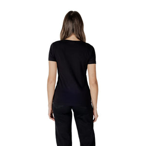EA7 Emporio Armani Black Cotton Sportswear