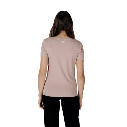 EA7 Emporio Armani Pink Cotton Sportswear