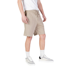 Replay Beige Cotton Bermuda Shorts