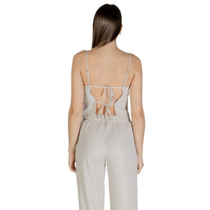 Only Beige Recycled Polyester Top