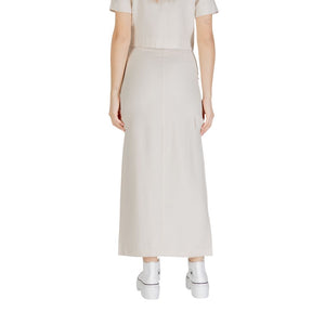 Jacqueline De Yong Bicolor Viscose Long Skirt