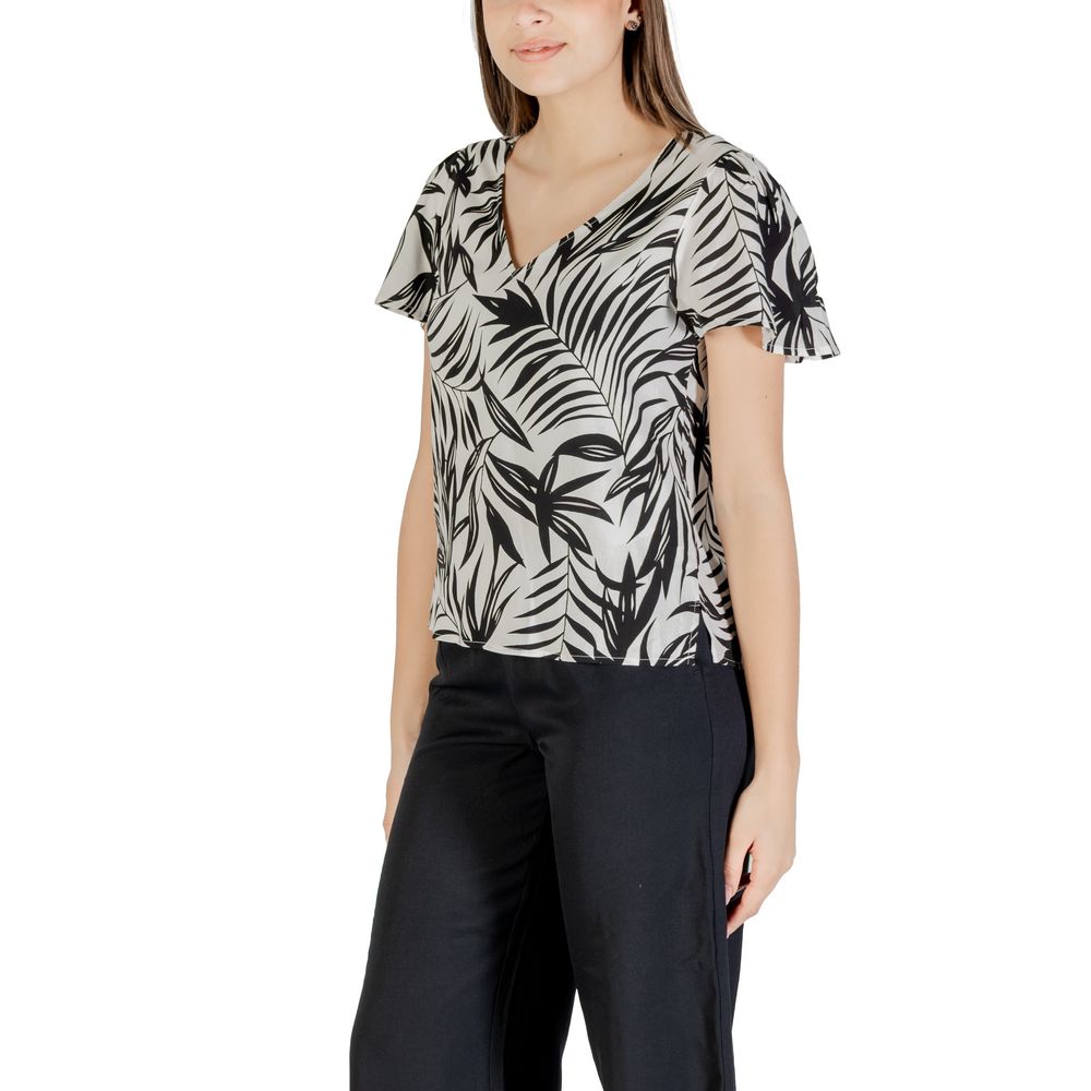 Vero Moda White Viscose Blouse