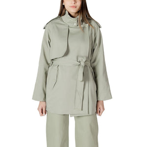 Morgan De Toi Green Cotton Parka