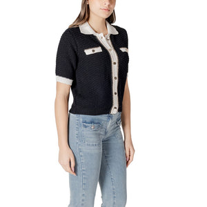 Morgan De Toi Black Recycled Cotton Sweater