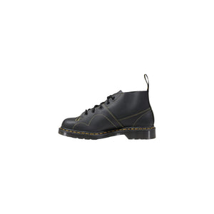 Dr. Martens Black Leather Lace-Up Boots