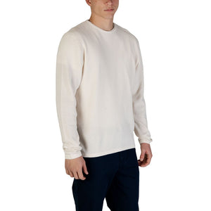 Jack Jones White Cotton Sweatshirt