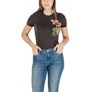 Desigual Black Cotton T-Shirt