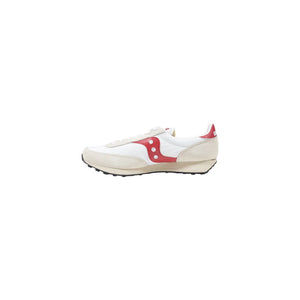 Saucony White Leather Athletic Sneakers