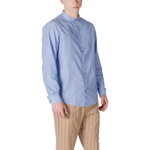 Gianni Lupo Light Blue Cotton Shirt