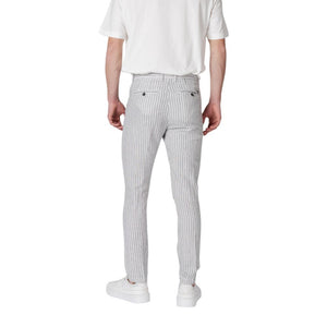 Gianni Lupo Black Linen Casual Pants