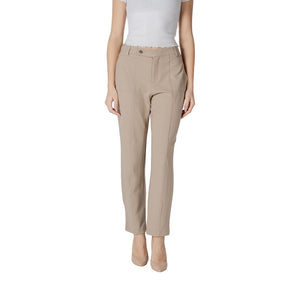 Street One Beige Viscose Pant