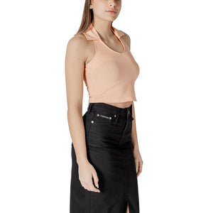 Calvin Klein Jeans Orange Cotton Top