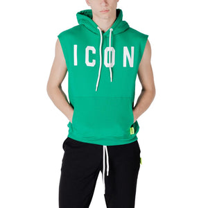 Icon Green Cotton Hoodie