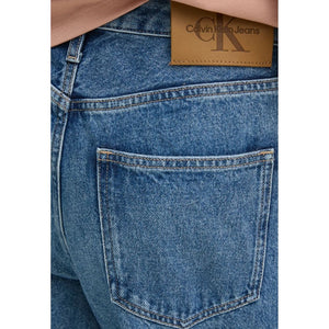 Calvin Klein Jeans Blue Cotton Mom Jeans