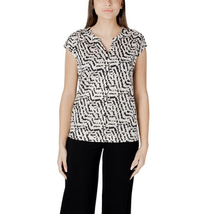 Street One Cream Cotton T-Shirt