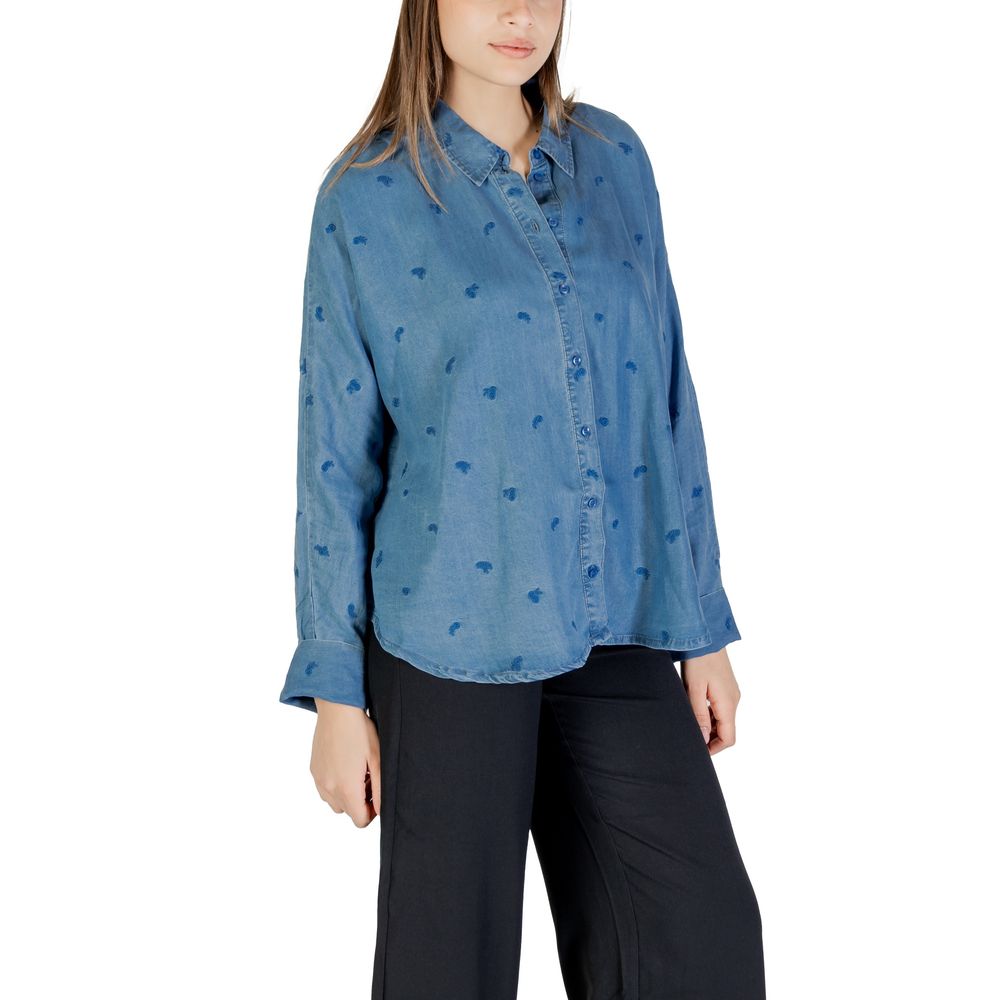 Only Blue Tencel Blouse