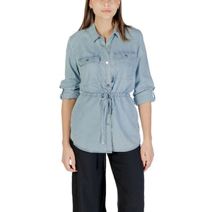 Only Light Blue Tencel Blouse