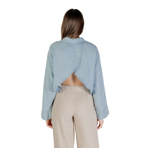 Only Light Blue Lyocell Blouse
