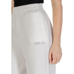 Guess Active Cream Viscose Joggers (Workout Pants)