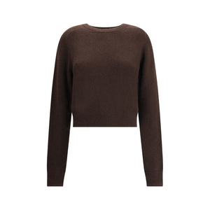 Petar Petrov Brown Fleece Wool Cashmere Sweater