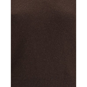 Petar Petrov Brown Fleece Wool Cashmere Sweater