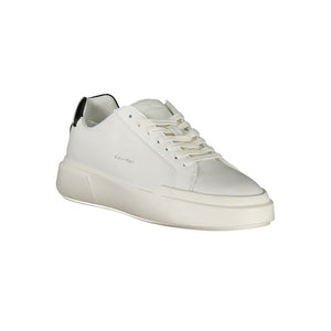 Calvin Klein White Leather Women Sneaker