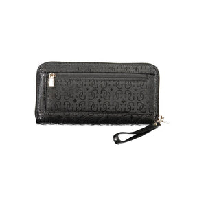 Guess Jeans Black Polyethylene Women Wallet