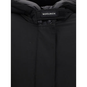 Woolrich Black Cotton Parka