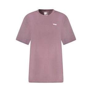Vans Purple Cotton Women T-Shirt