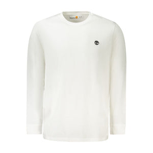 Timberland White Cotton Men T-Shirt