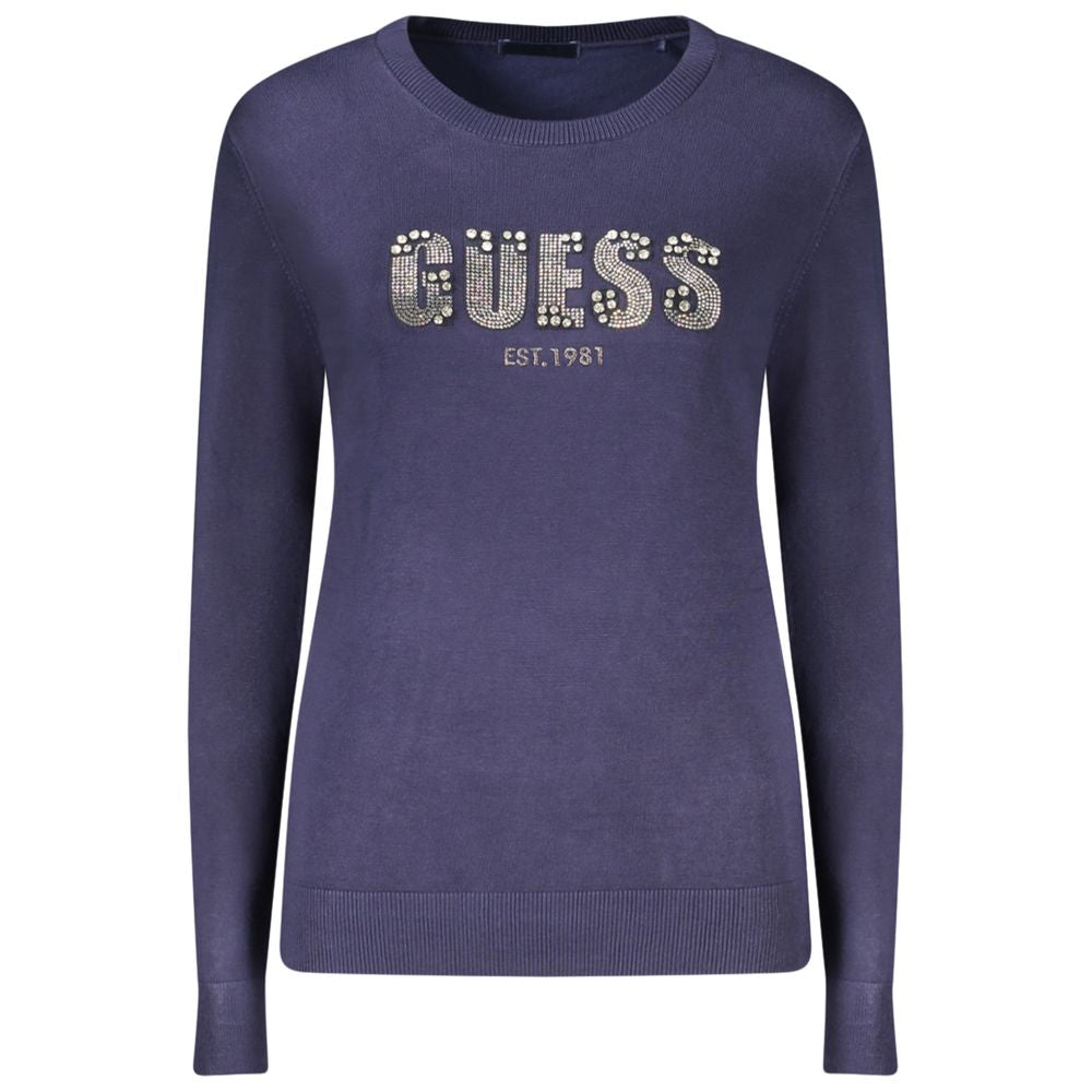 Guess Jeans Blue Viscose Women Sweater
