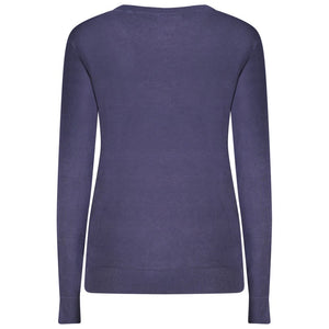 Guess Jeans Blue Viscose Women Sweater