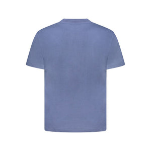 Vans Blue Cotton Men T-Shirt