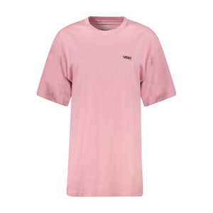 Vans Pink Cotton Women T-Shirt