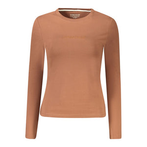 Guess Jeans Brown Cotton T-Shirt