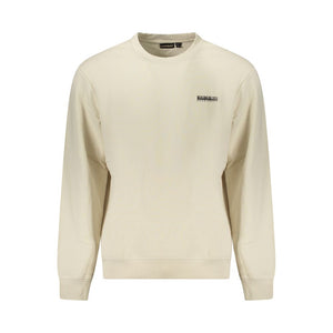Napapijri Beige Cotton Men Sweater